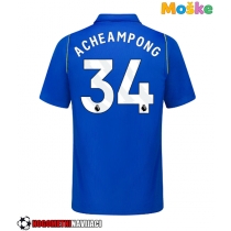Moške Nogometnih dresov Chelsea Josh Acheampong #34 Domači 2026-27 Kratki rokavi